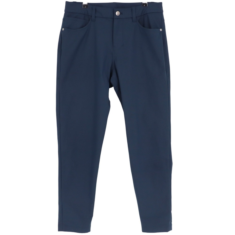 Lululemon ABC Slim-Fit Pant 30" Mens True Navy Blue Size 28 Chino Casual